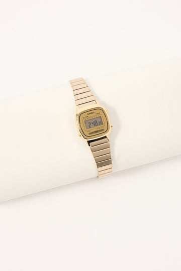 Casio LA670WGA-9 Digital Watch Gold/Gold