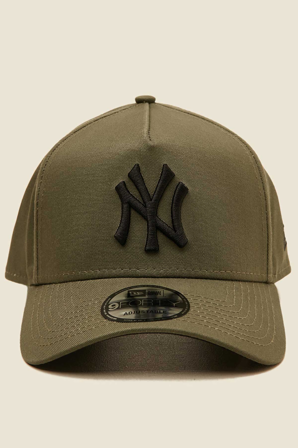 New Era 9Forty A-Frame NY Yankees Snapback New Olive/Black