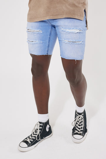Kiss Chacey KS2 Denim Short Crystal Blue