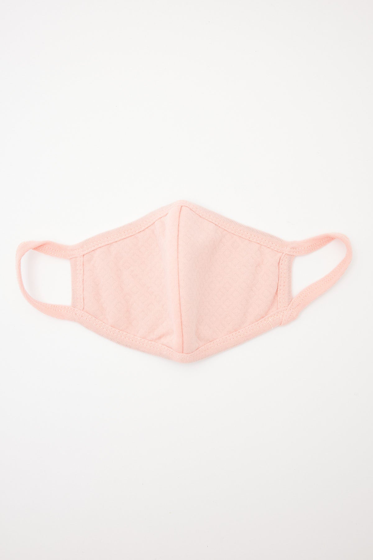 Token Knitted Face Mask Peach