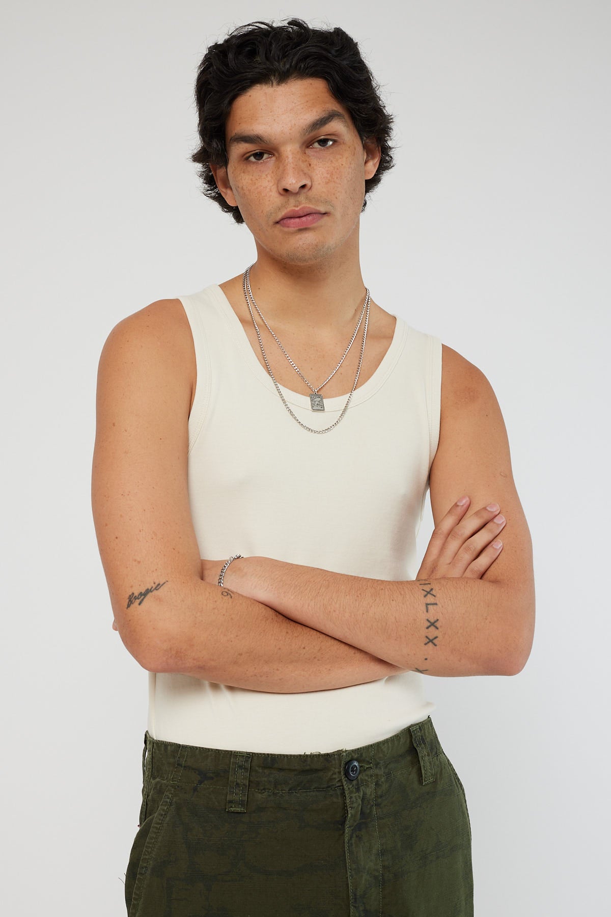 Common Need Lineup Singlet Off White