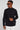 Calvin Klein Logo Jacquard Mock Neck LS Tee Black