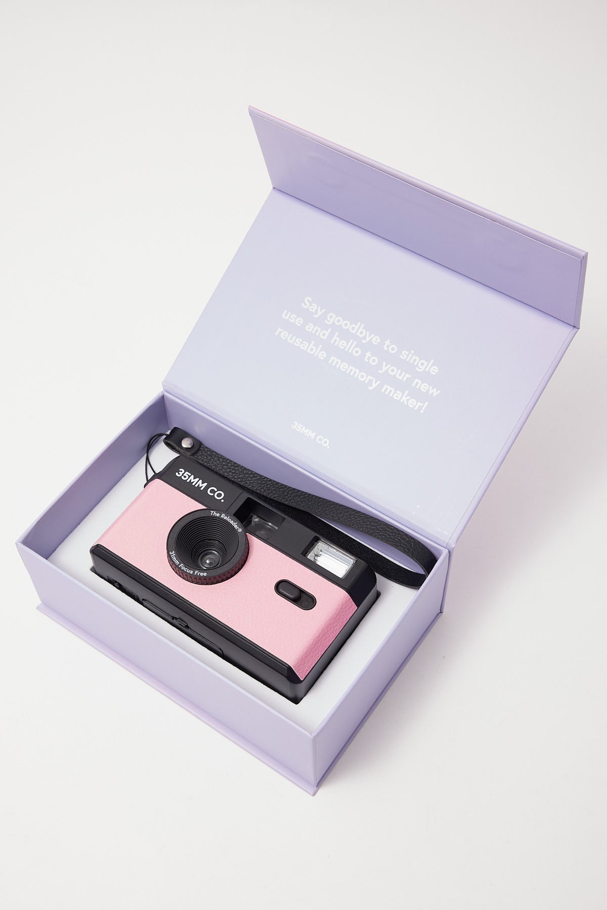 35mm Co. The Reloader Reusable Film Camera Pink