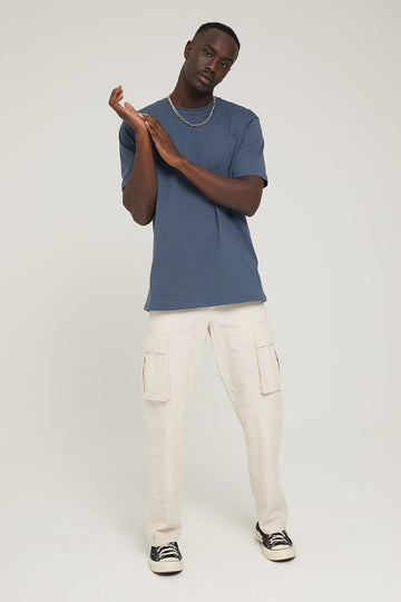 As Colour Classic Organic Tee Petrol Blue