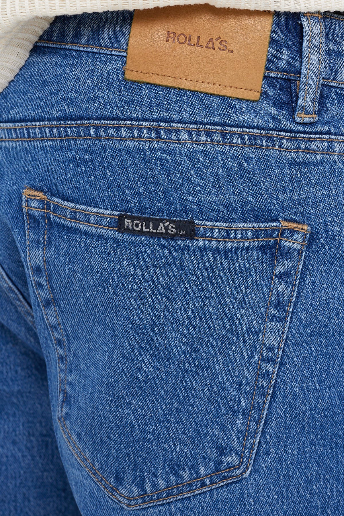 Rolla's Relaxo Chop Jean Vintage Blue