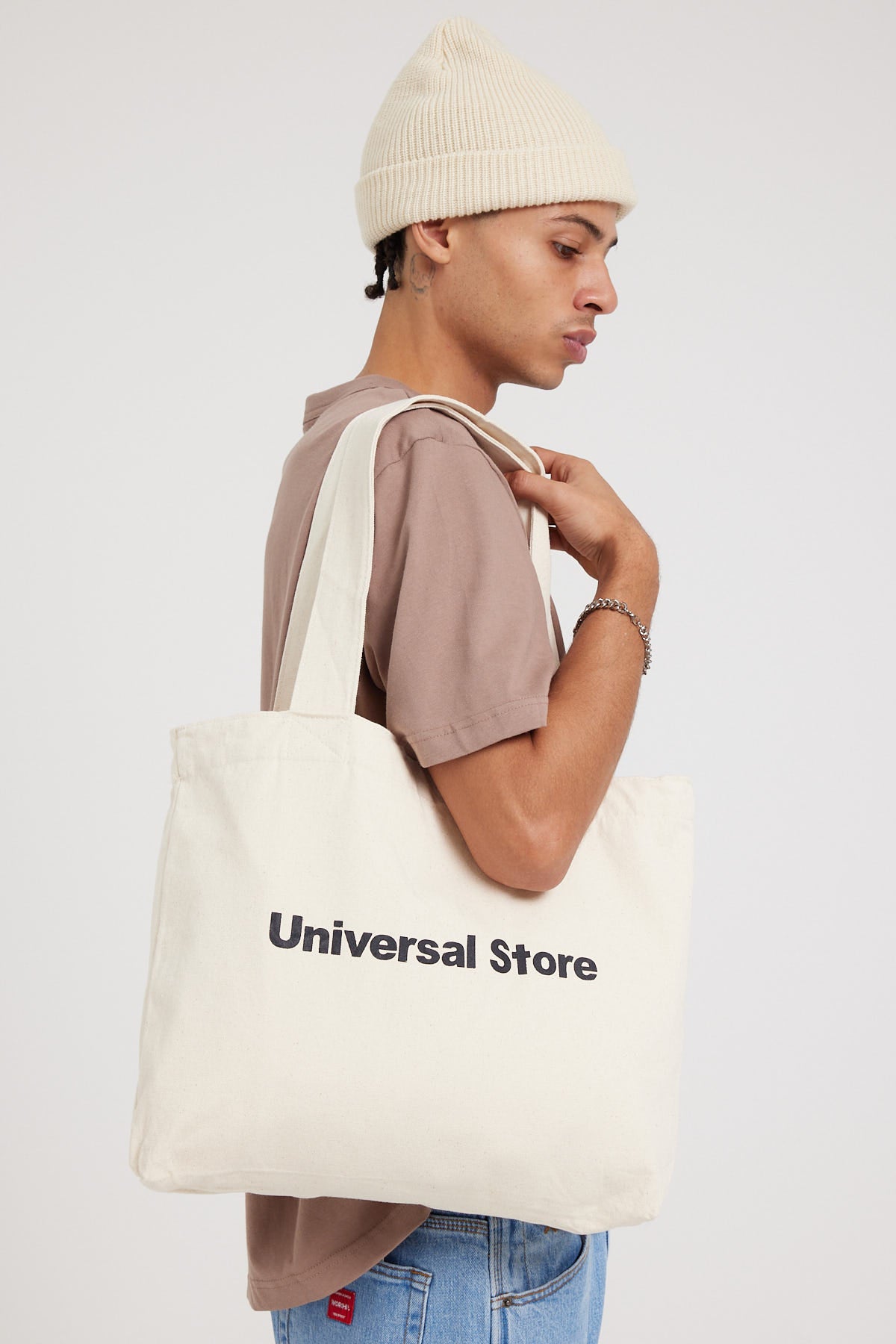 Universal Store Universal Store Small Recycled Tote Natural