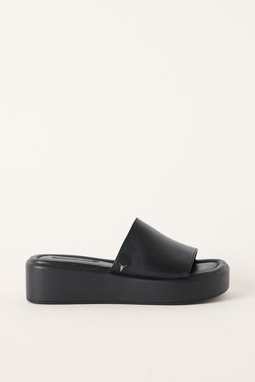 Windsor Smith Womens Shook Platform Slide Black