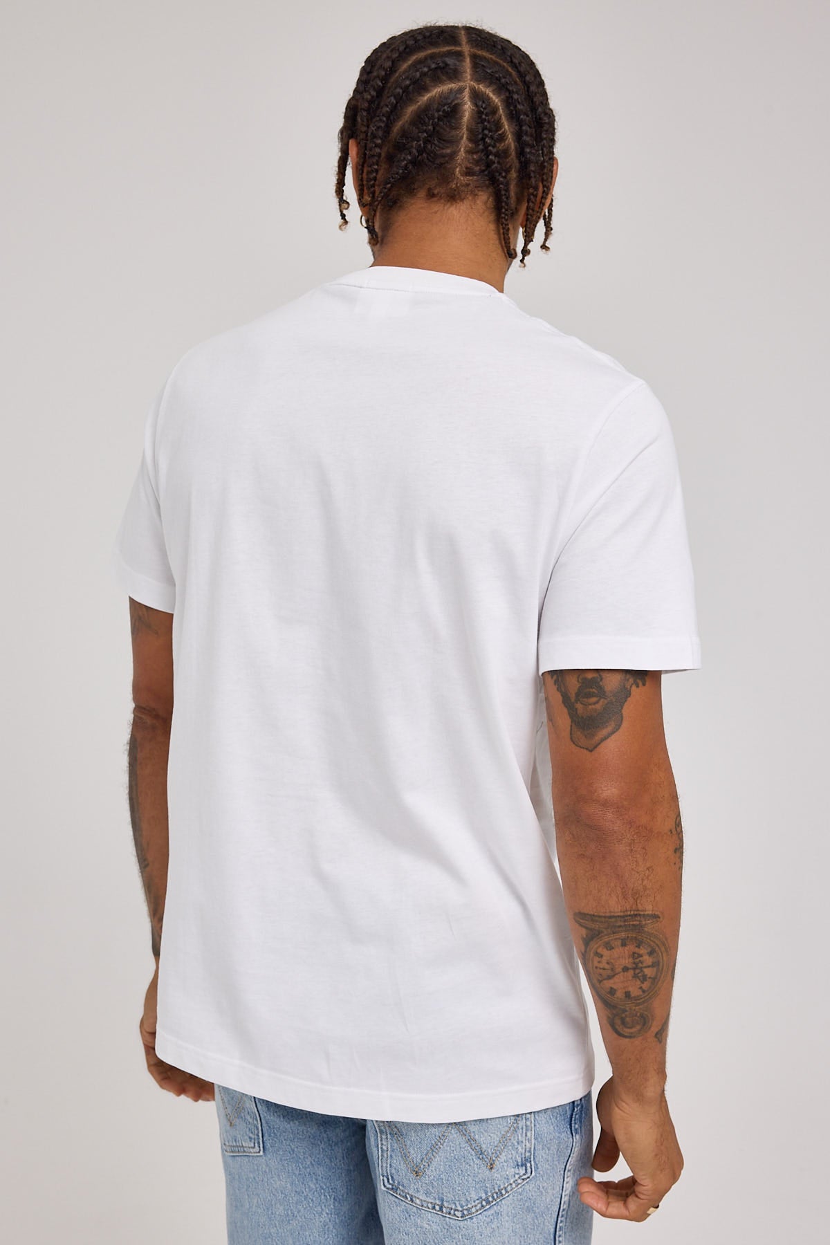 Lacoste Core Graphics Heavy Jersey T-Shirt White