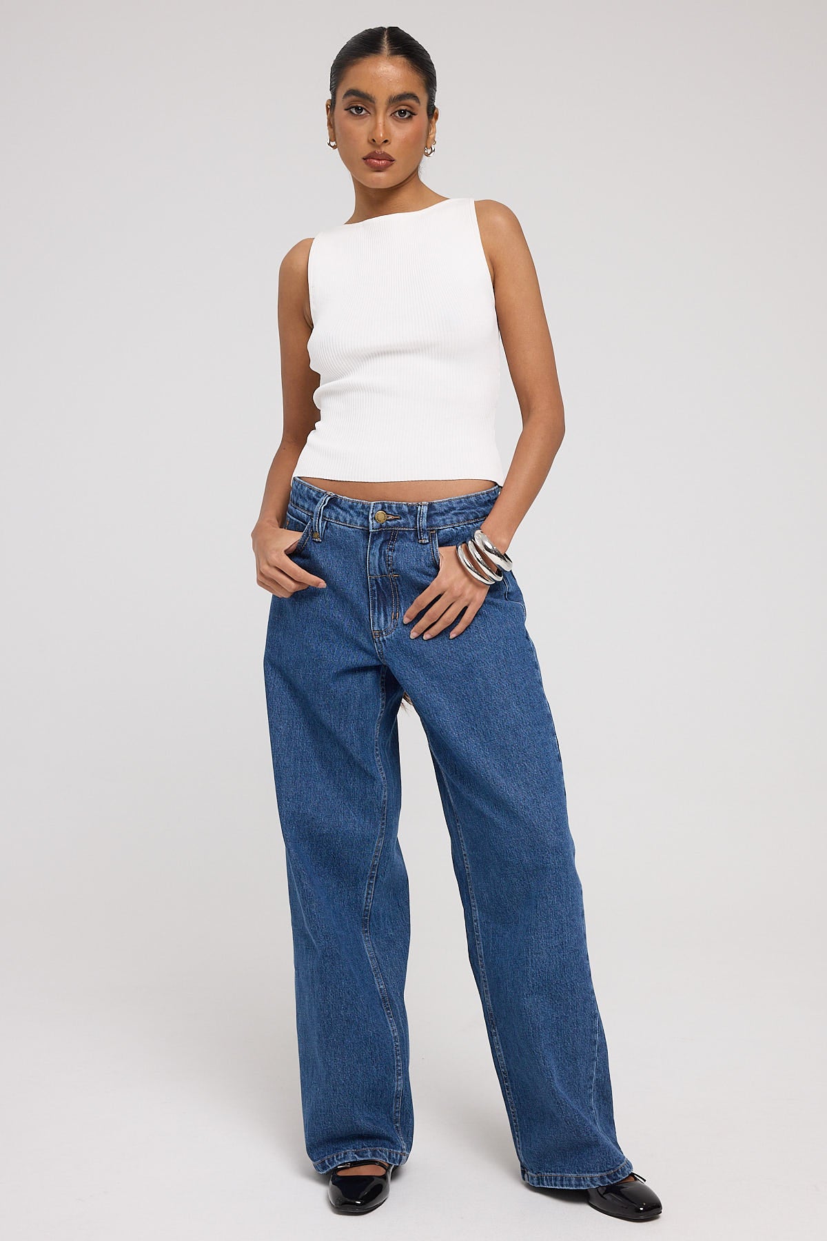 Thrills billie baggy jean Clearance