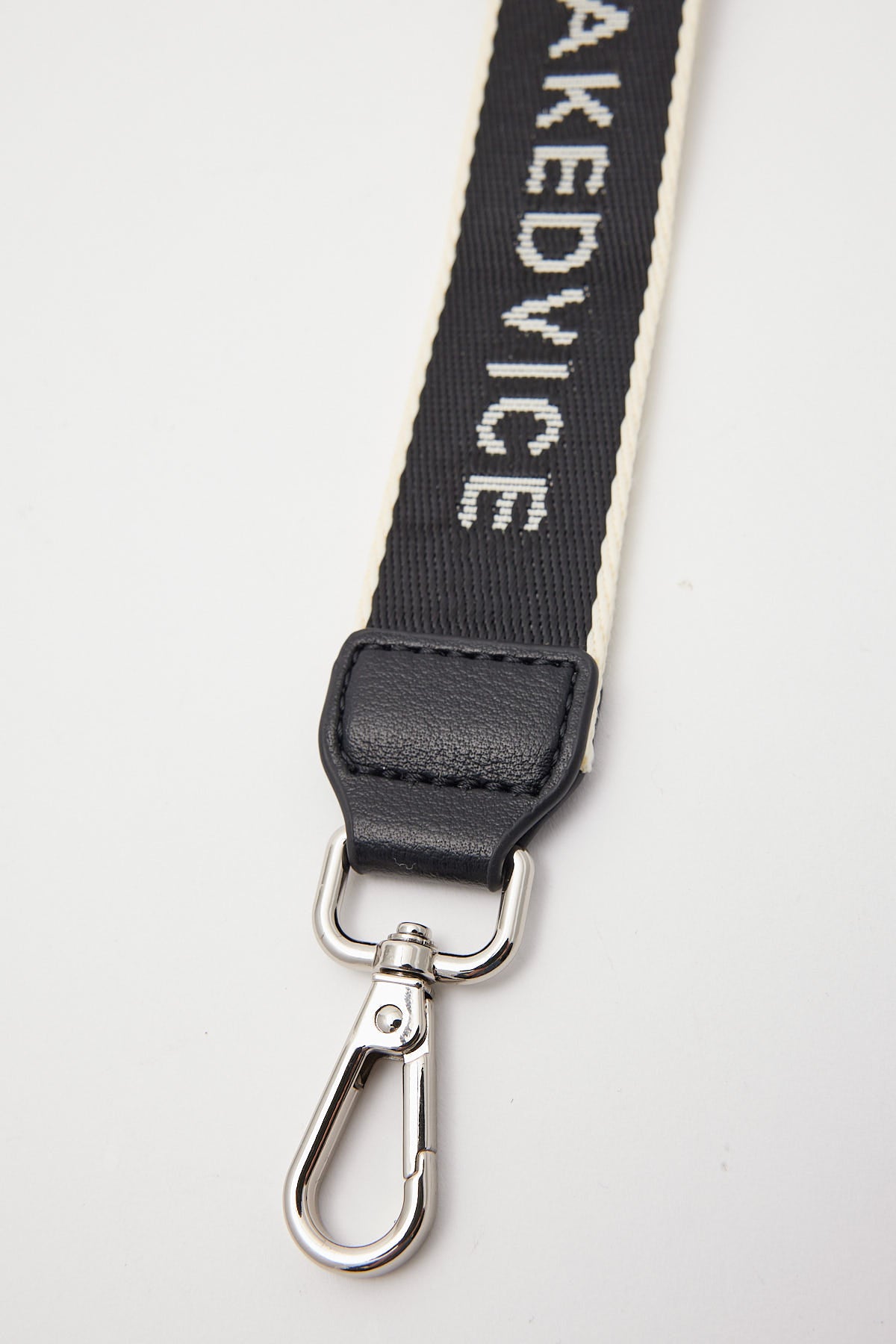 Nakedvice The Rue Key Chain Black/Silver