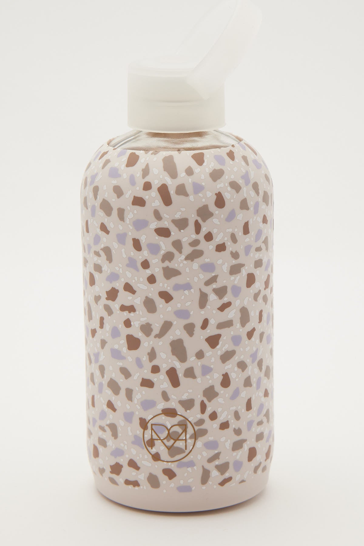 Sweat and Sip Reusable Water Bottle Terazzo