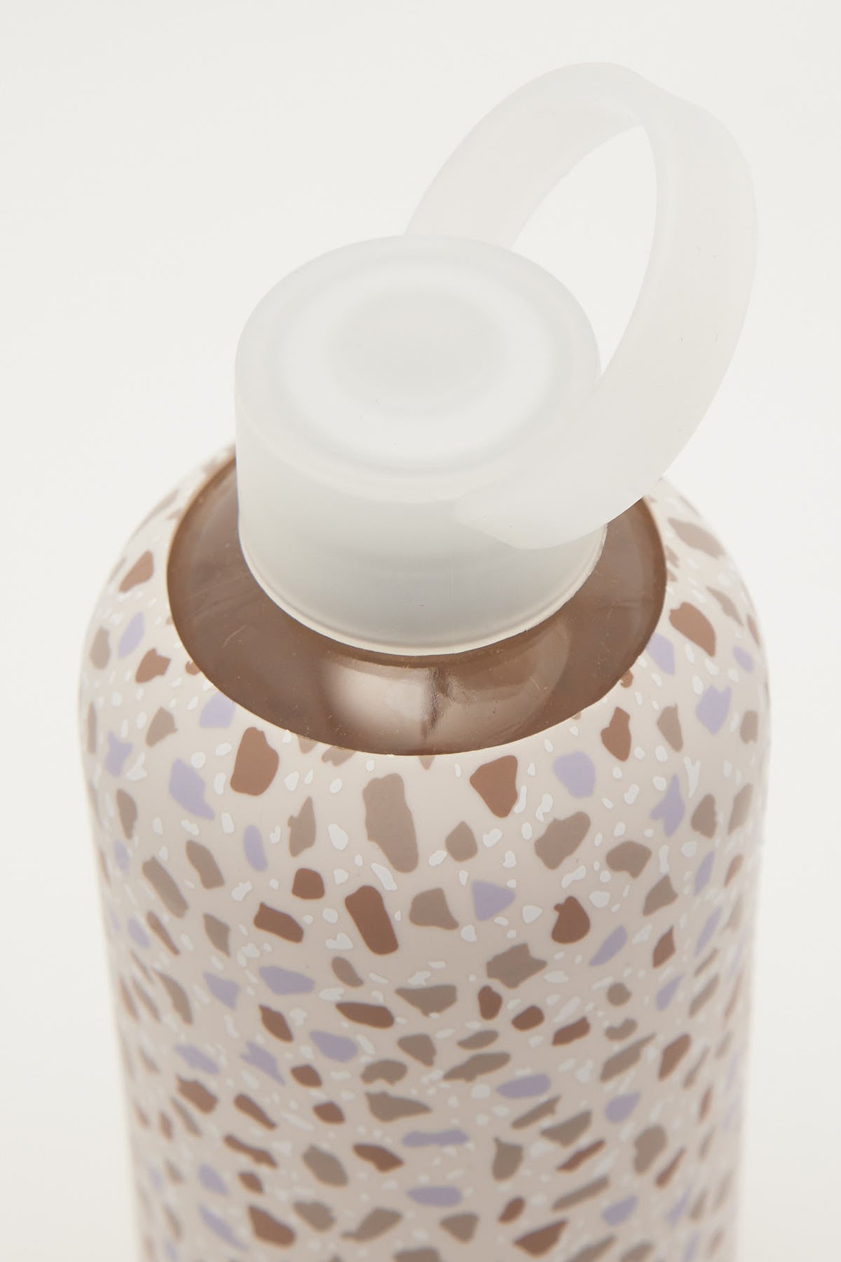 Sweat and Sip Reusable Water Bottle Terazzo