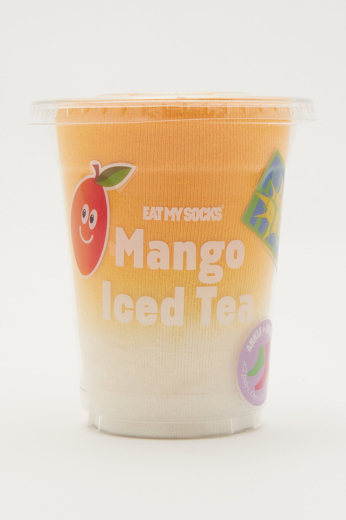 Doiy Socks Iced Tea Mango (2 pairs) Orange