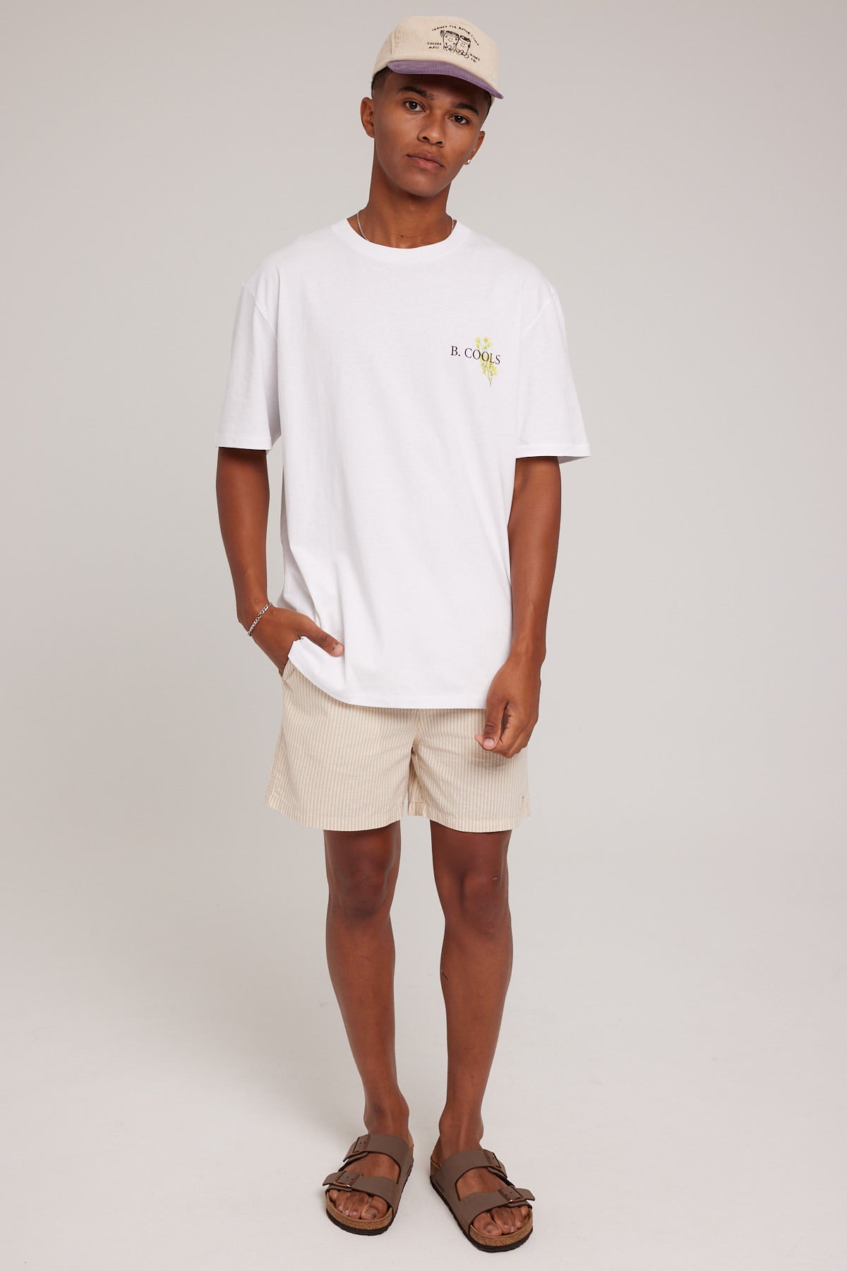 Barney Cools Blossom Tee White
