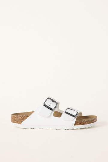 Birkenstock Womens Arizona Birko-Flor Narrow White