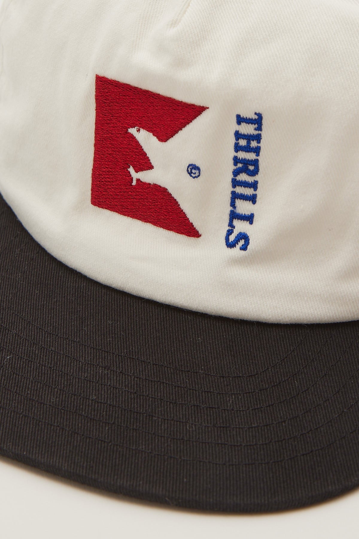 Thrills United For All 5 Panel Cap Dirty White
