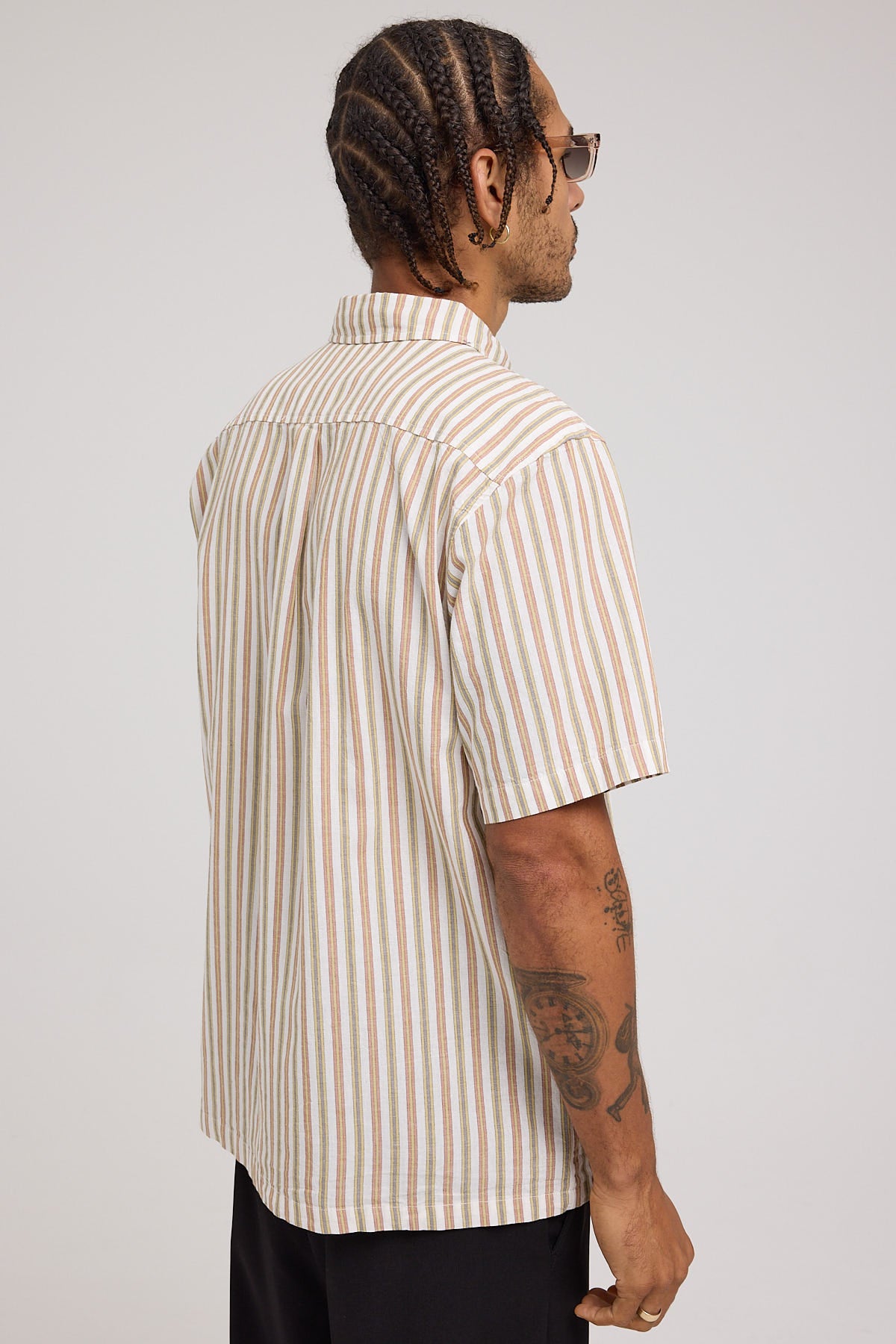 Former Reynolds Striped Shirt Ochre