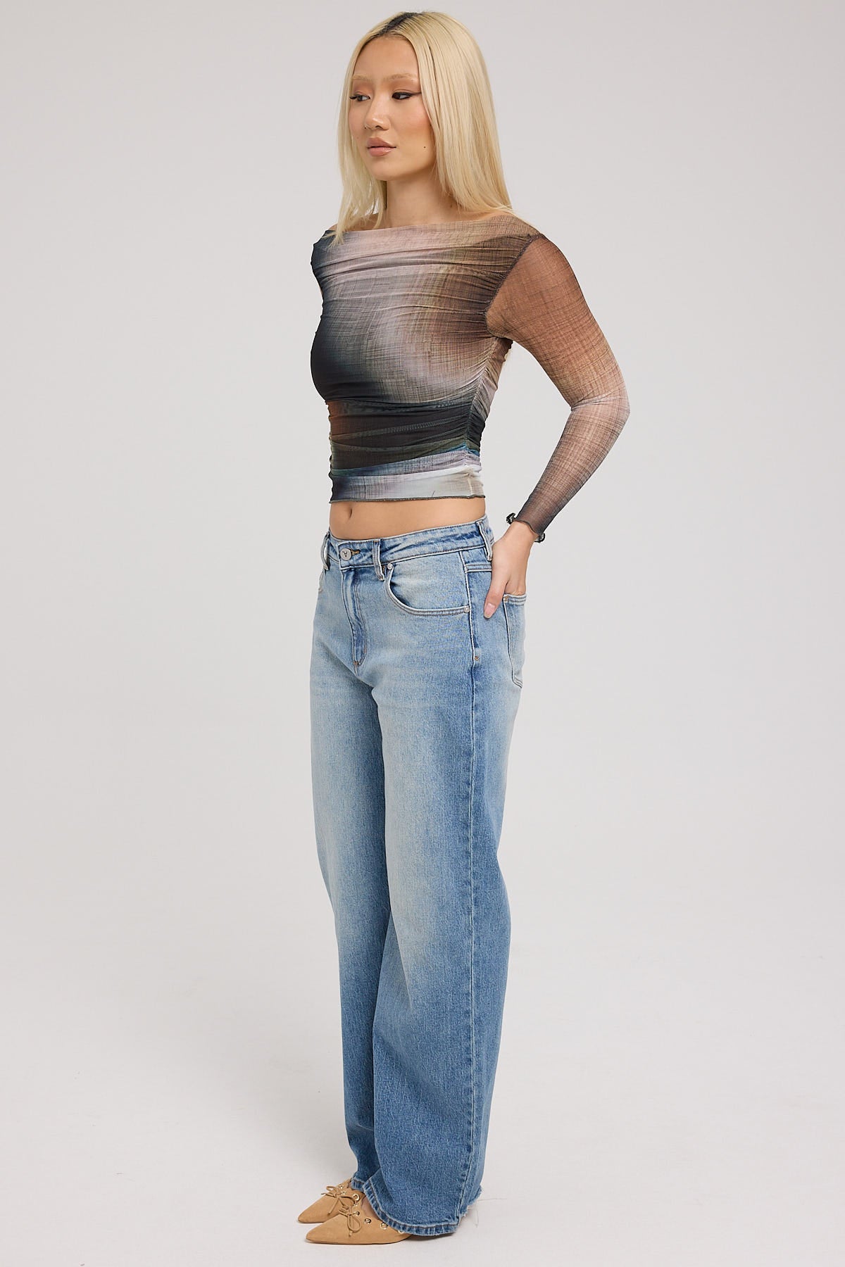 Abrand 95 Mid Rise Baggy Jean Lula Recycled