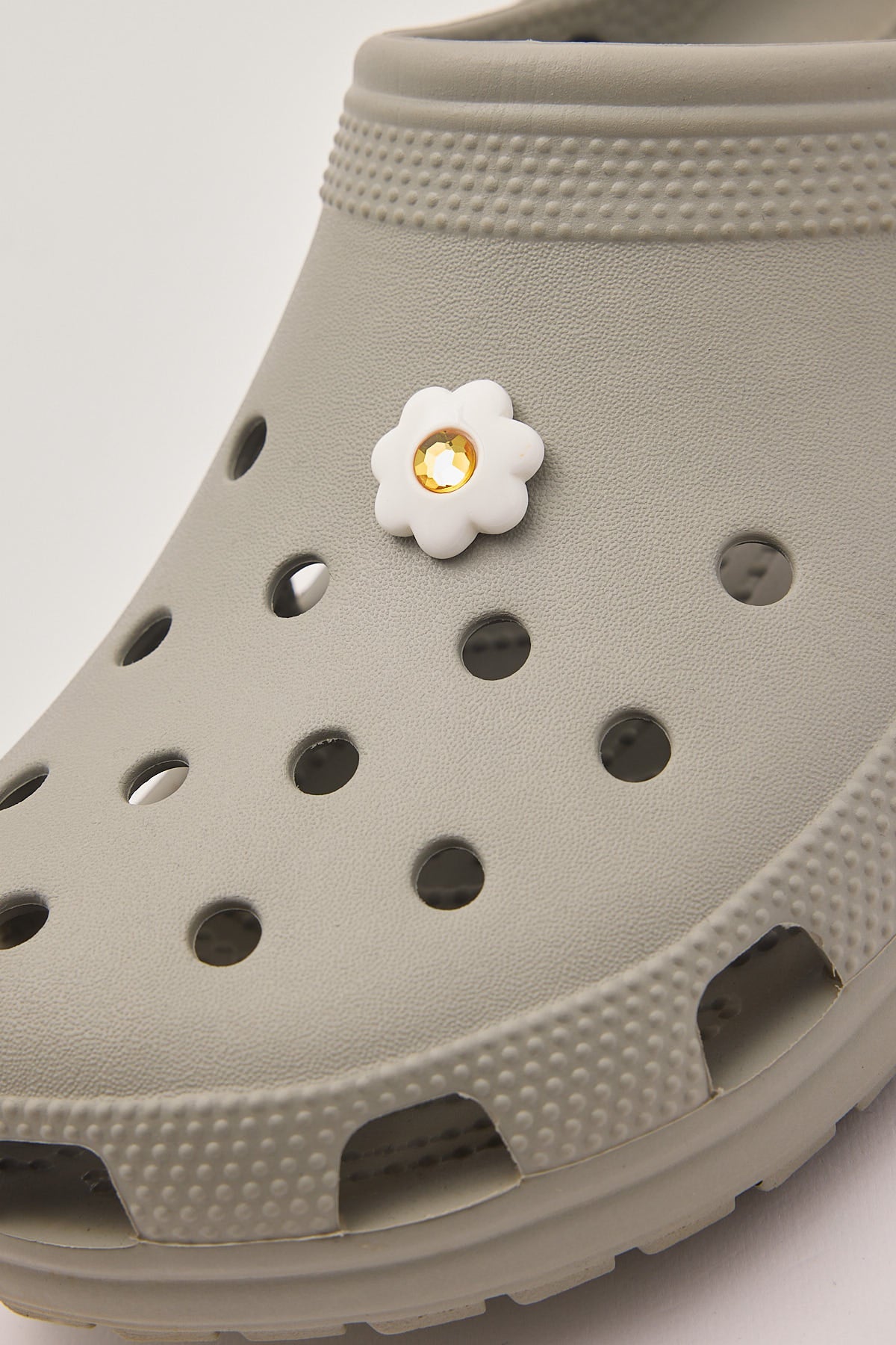Crocs Tiny White Flower Jibbitz White