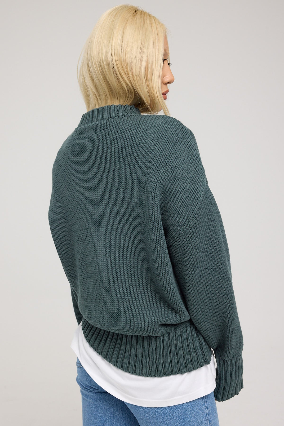 Lee Maya Knit Sweater Forest