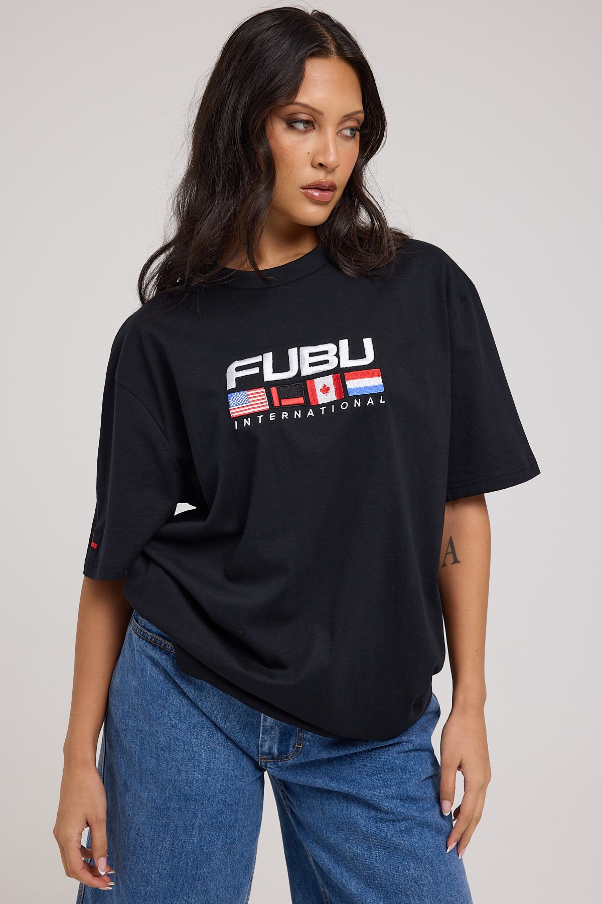 Fubu Corporate Intnl T-Shirt Black