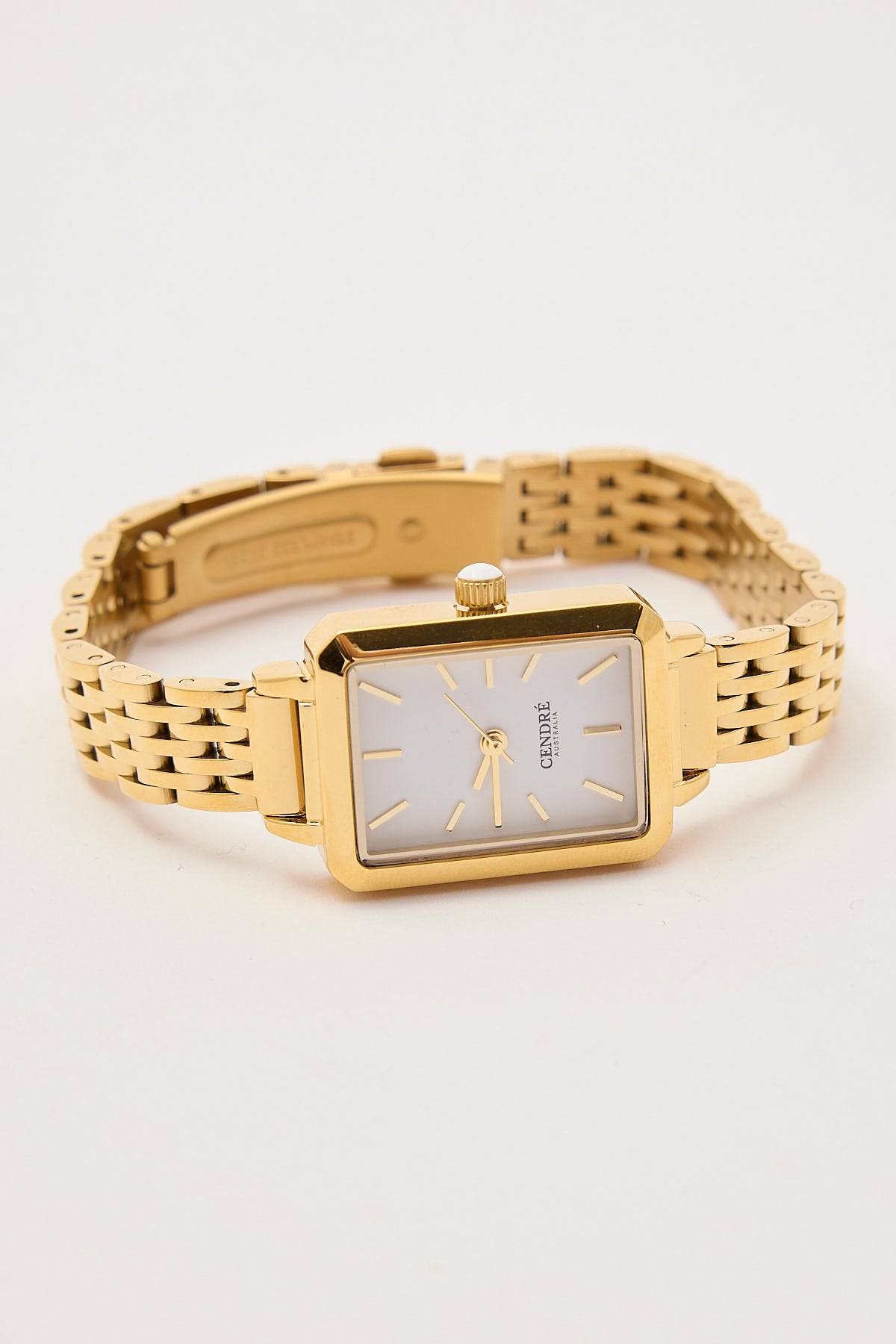Cendre Mason Watch Gold/White