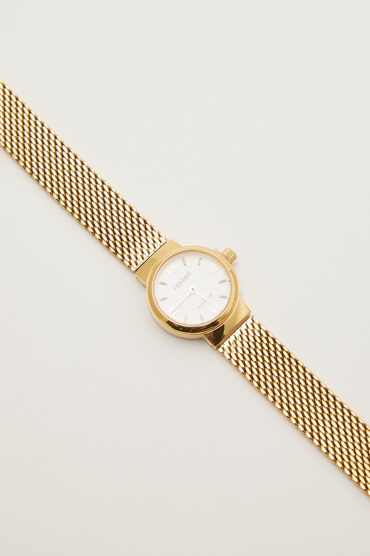 Cendre Camille Watch Gold/White