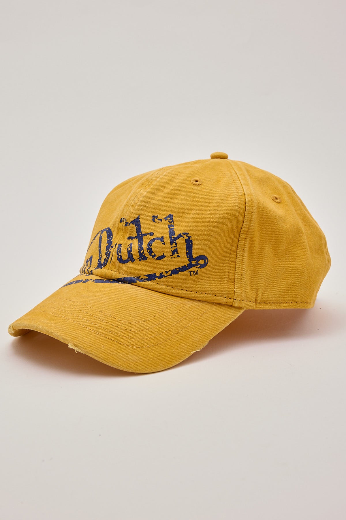 Von Dutch Dad Cap Washed Mustard