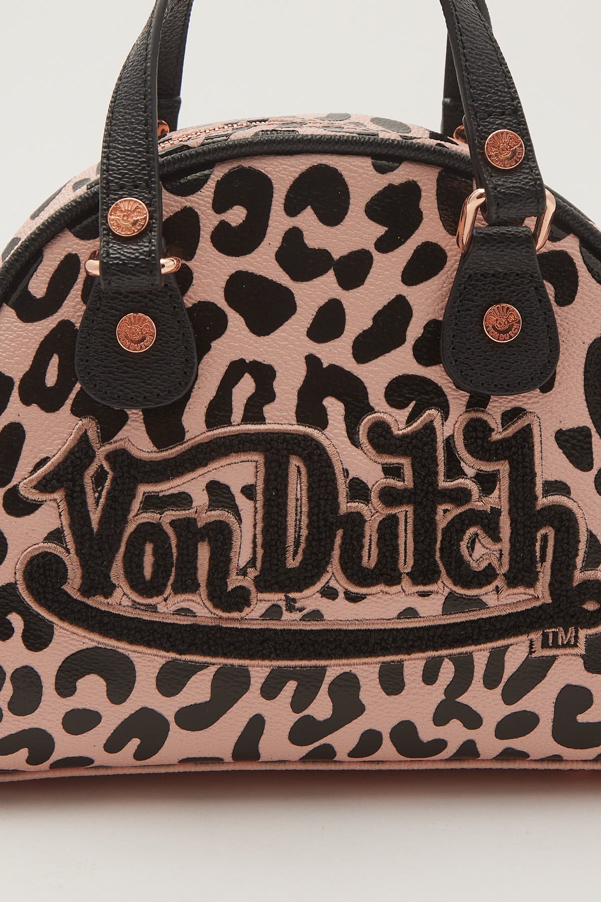Von Dutch Small Bowling Bag Dirty Pink