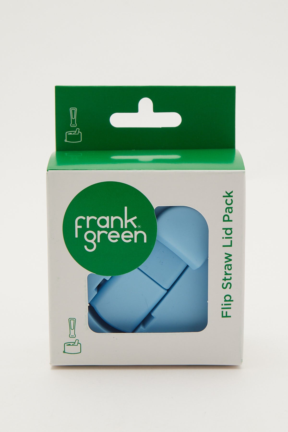 Frank Green Flip Straw Lid Pack Sky Blue