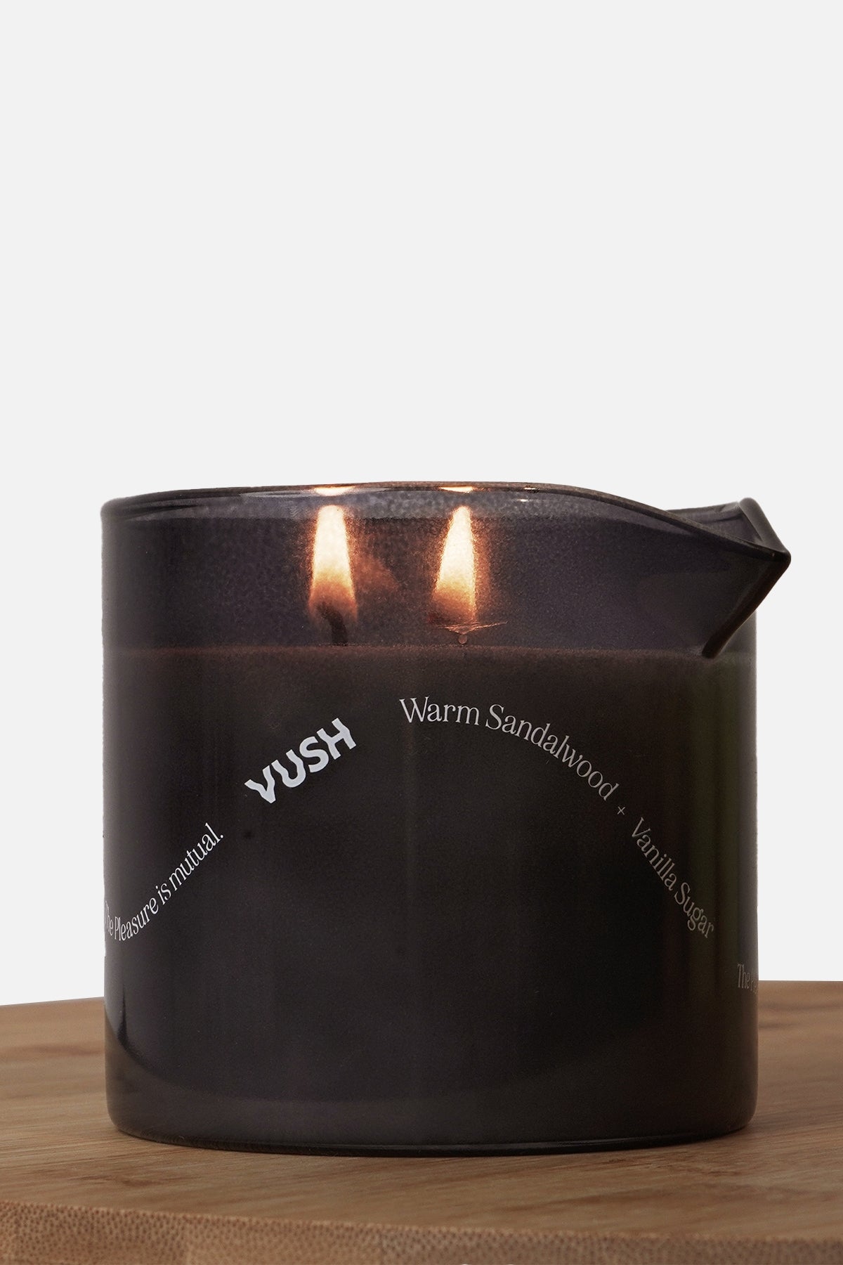 Vush Massage Oil Candle