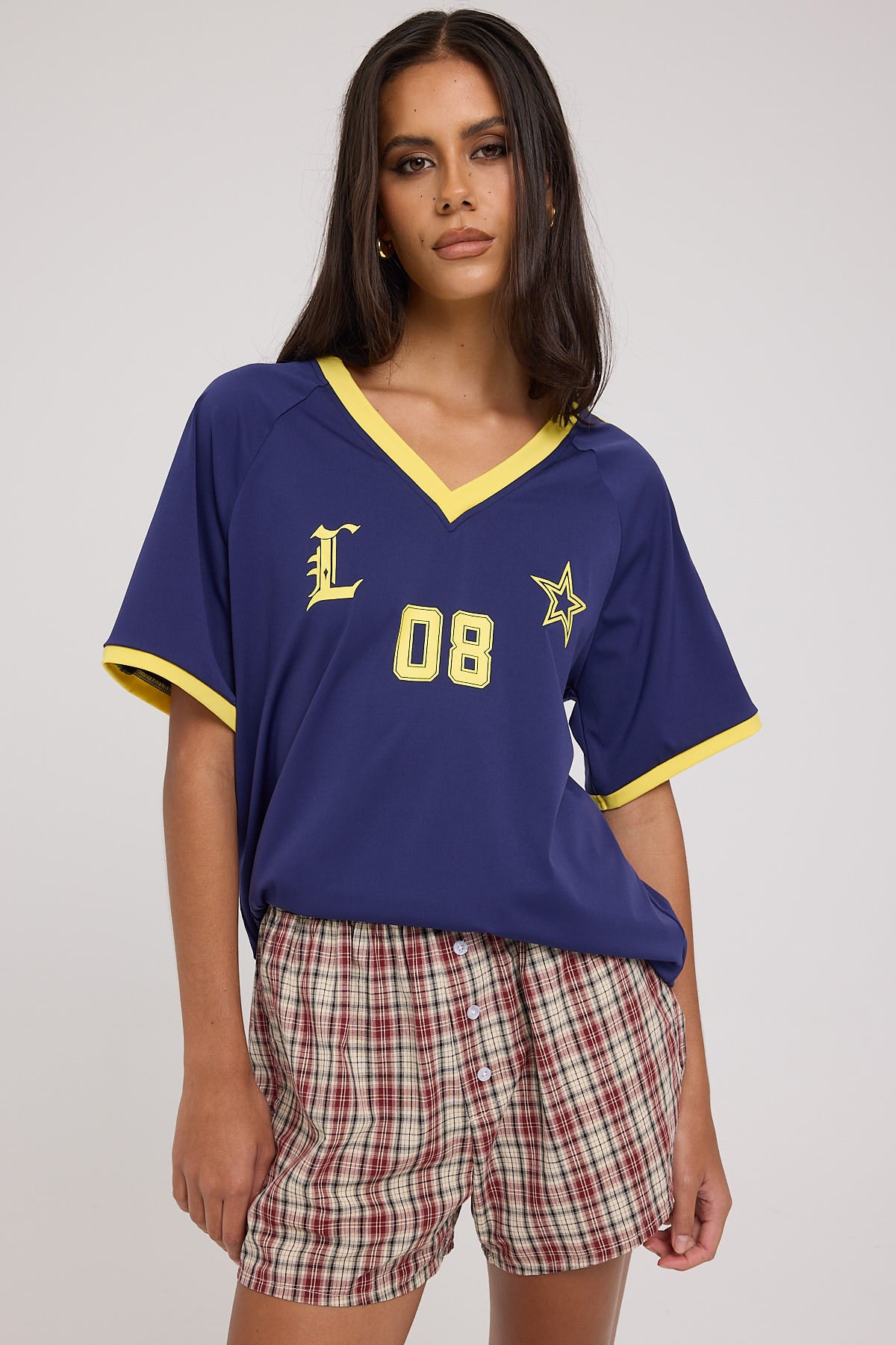 Lioness Spectate Jersey Top Navy