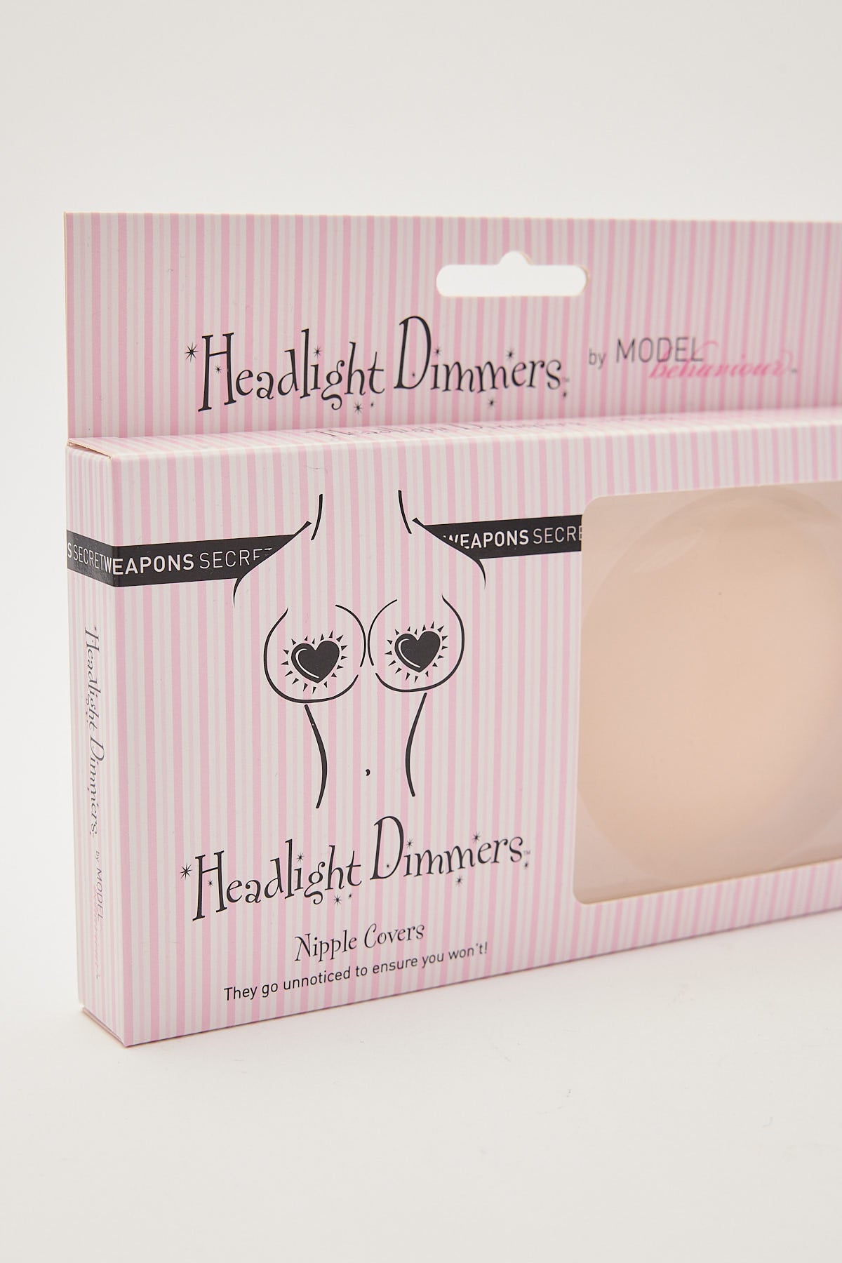 Secret Weapons Headlight Dimmers - Reusable Nipple Covers Nude