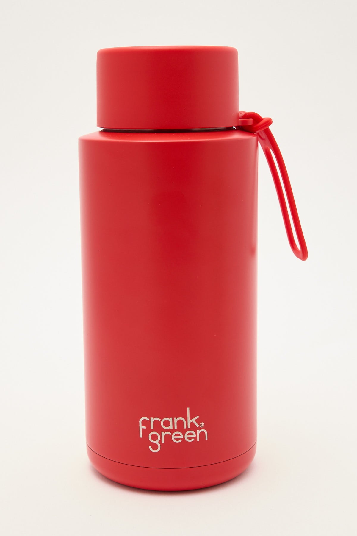 Frank Green 34oz SSC Reusable Bottle Straw Lid  Atomic Red Atomic Red