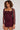 Perfect Stranger Keighley L/S Mesh Mini Dress Burgundy