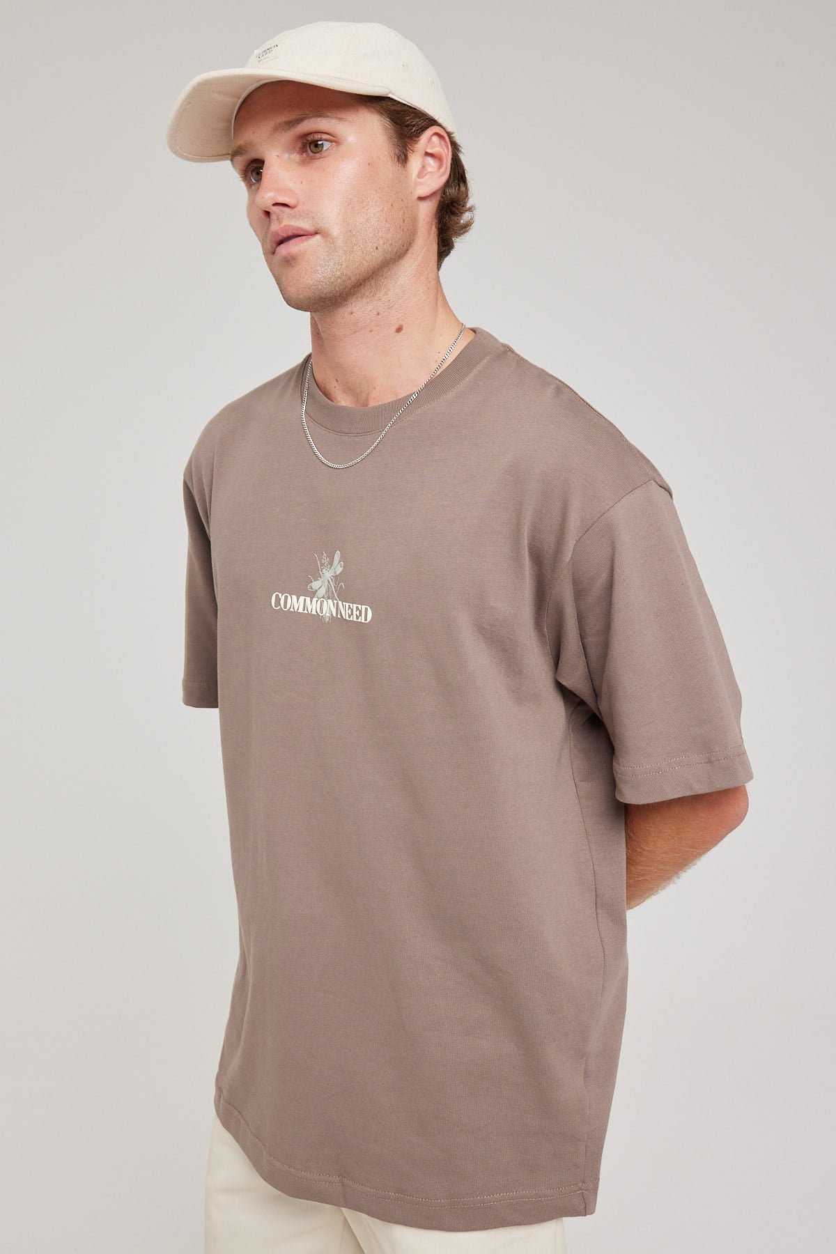 Common Need Agave Boxy Tee Brown