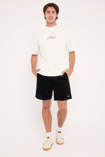 Common Need Salt Organic Cord Short Black