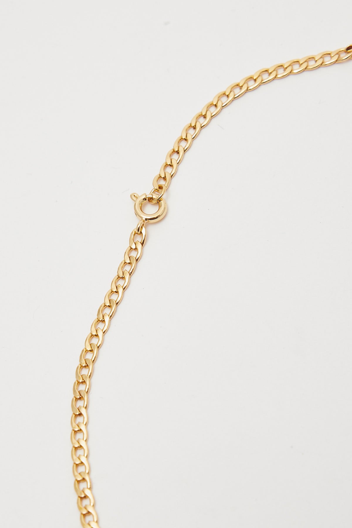 Common Need 3mm Curb Chain 18k Gold Plating