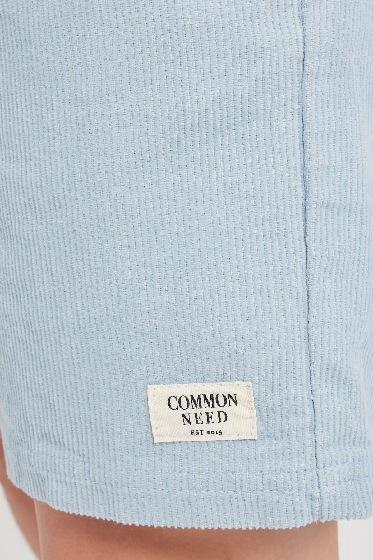 Common Need Salt Organic Cord Short Blue
