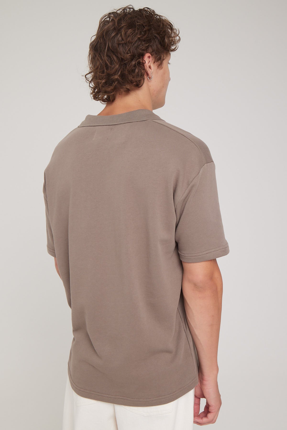 Common Need Old Money Loopback Polo Brown
