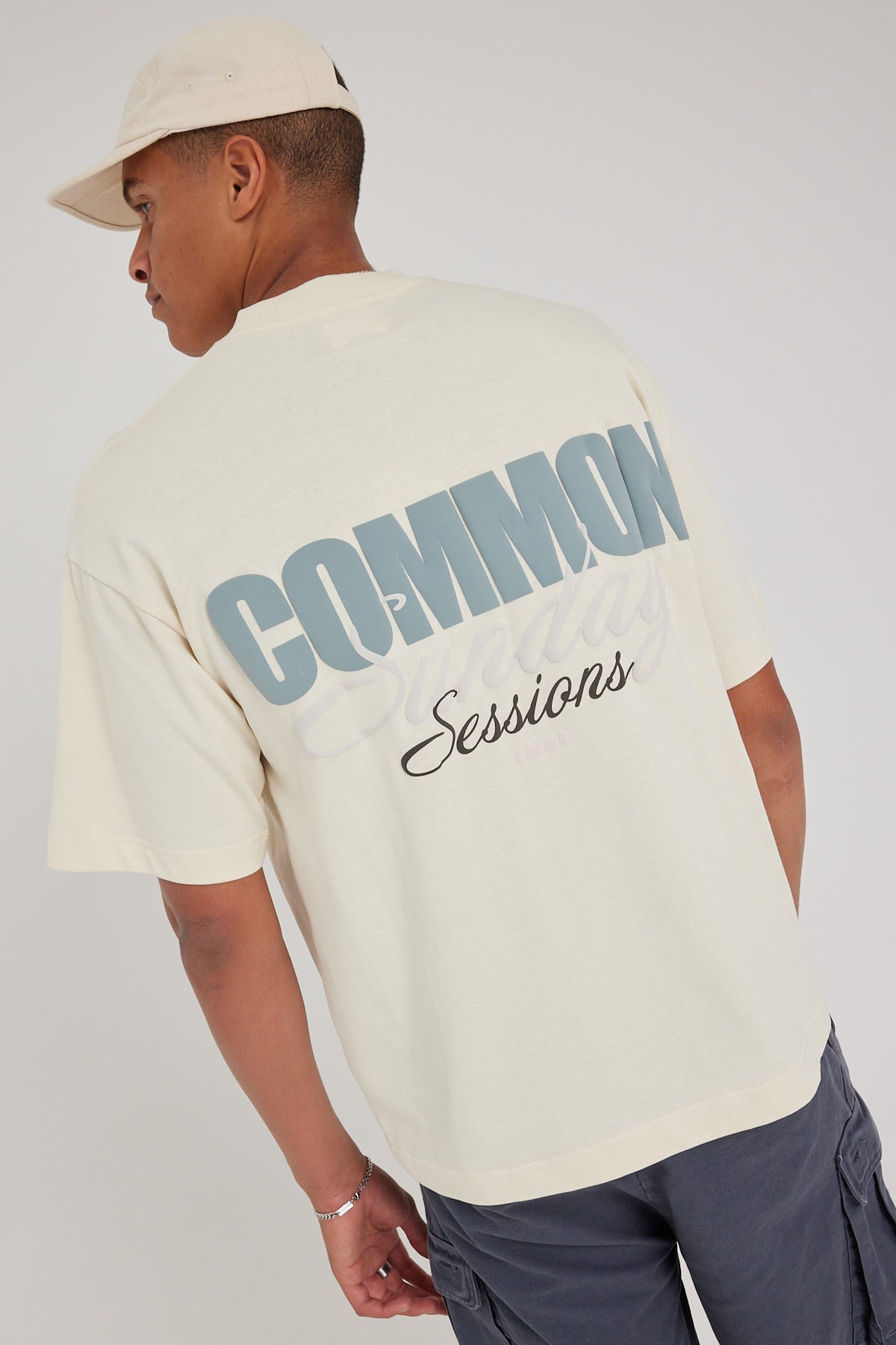 Common Need Session Easy Tee White