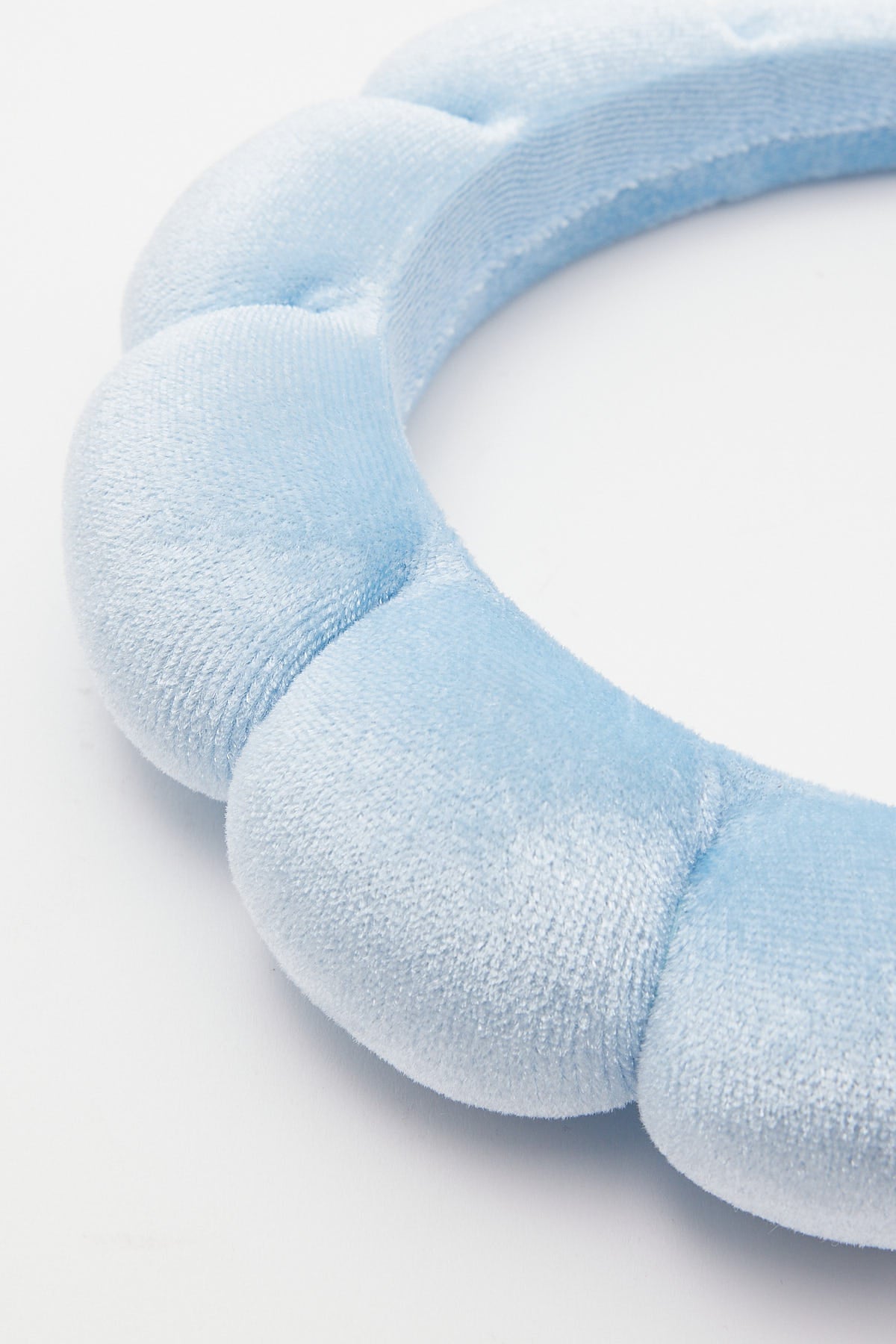 Token Oversized Towelling Headband Blue