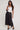 Luck & Trouble Kala Drawcord Midi Skirt Black