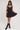 Luck & Trouble Isola Cotton Mini Dress Black