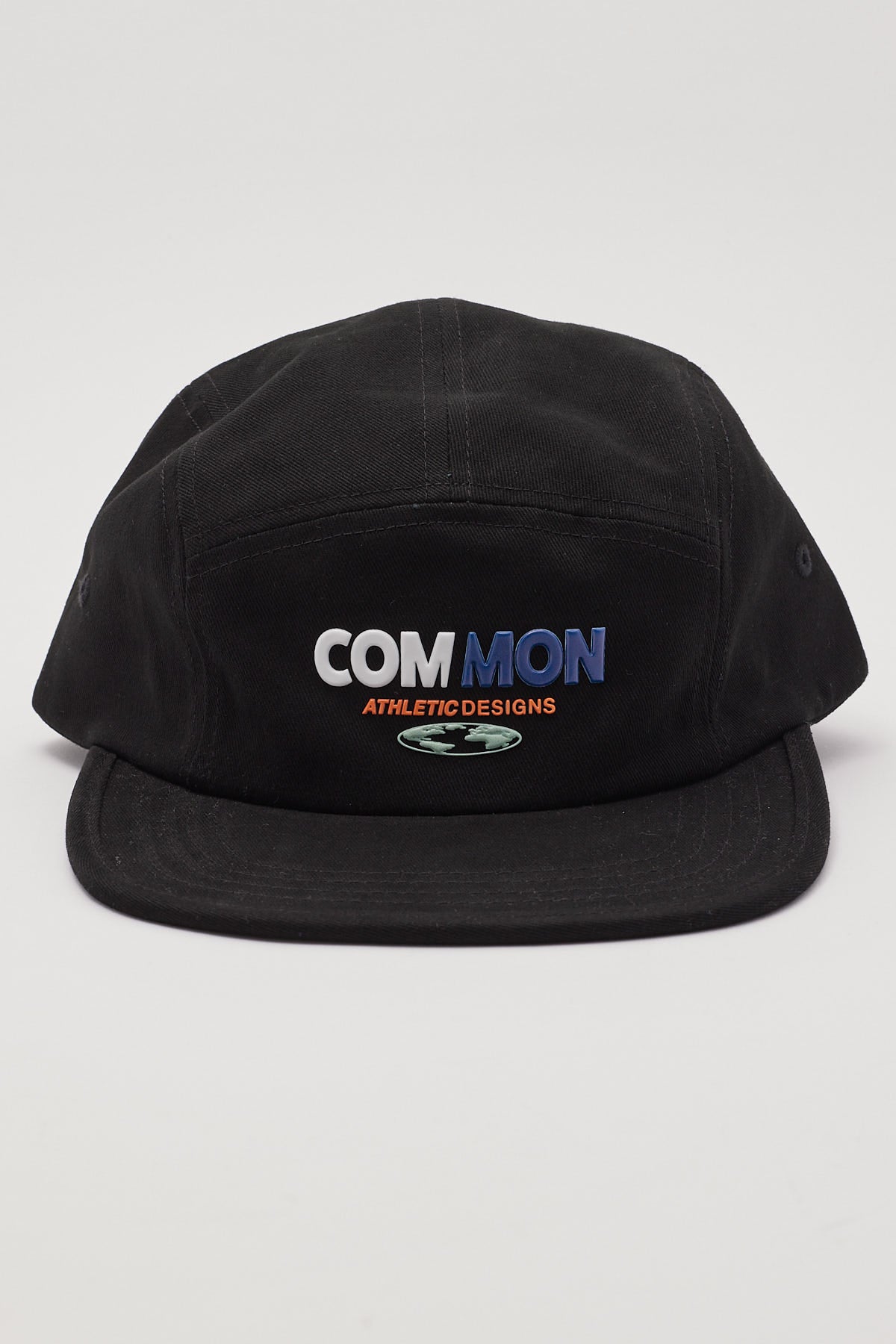 Common Need Cosmo 5 Panel Cap Washed Black