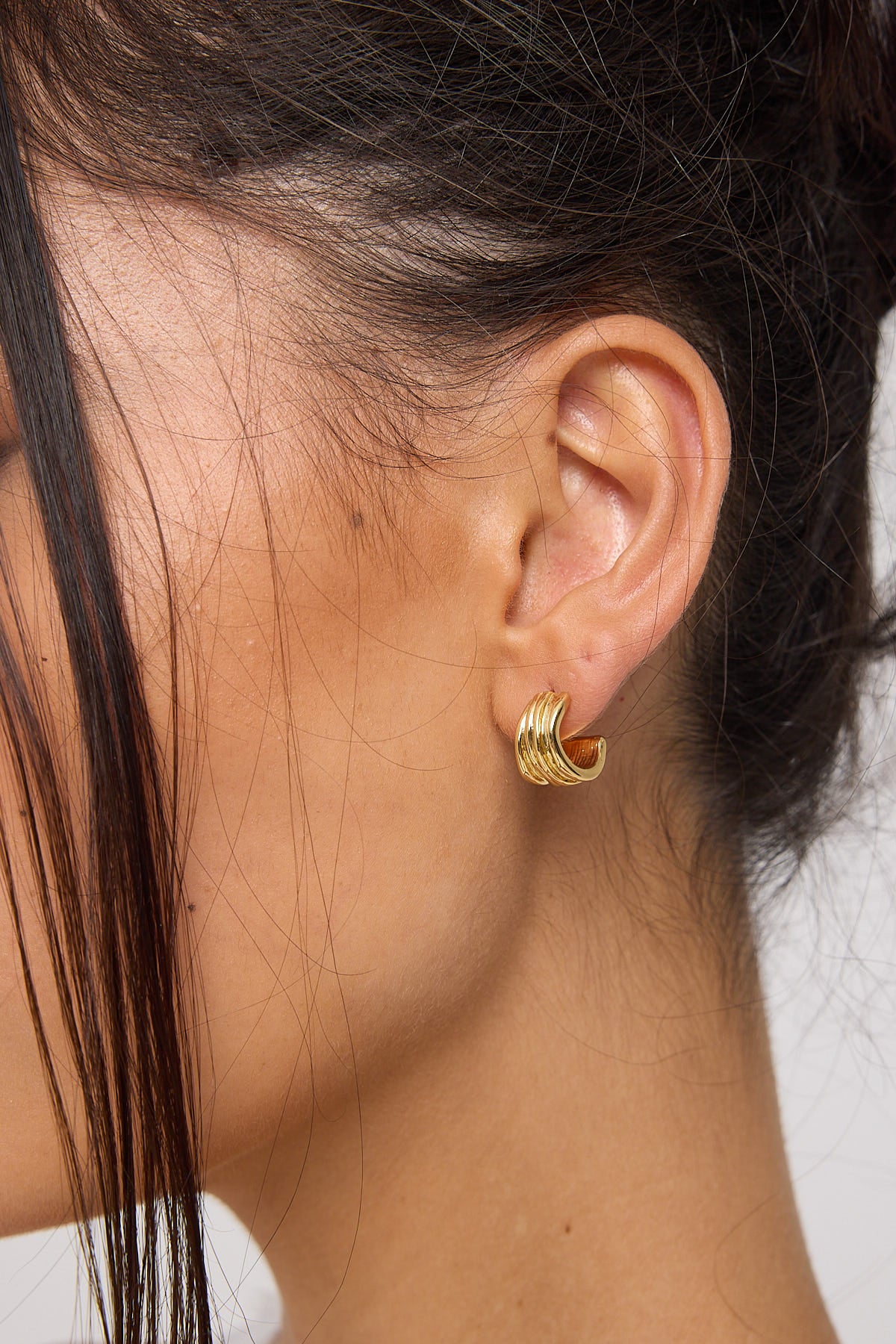 Perfect Stranger Nia Earring 18k Gold Plated Gold