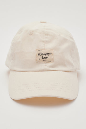 Common Need Legend Dad Cap Off White