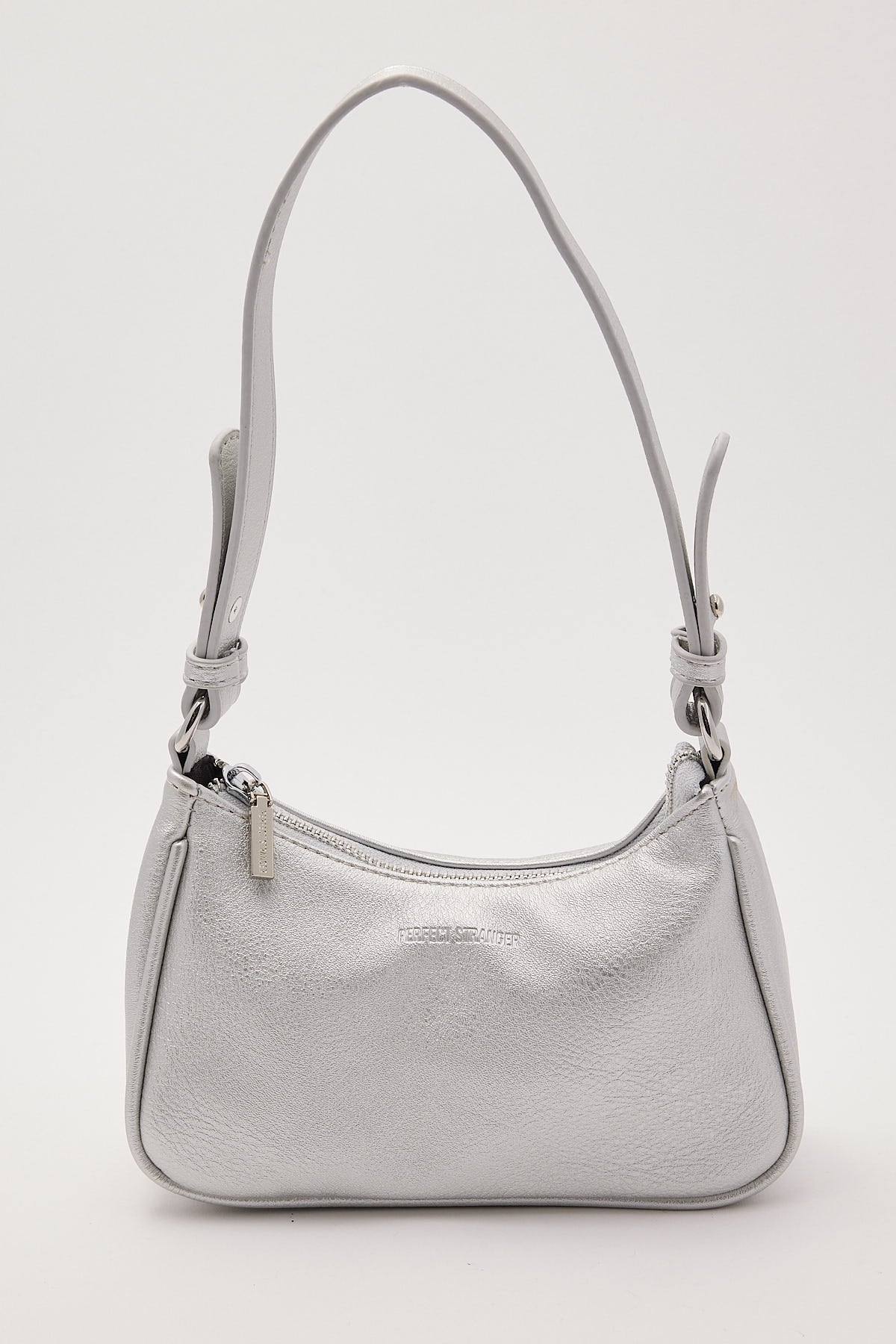 Perfect Stranger Mini Pochette Handbag Silver