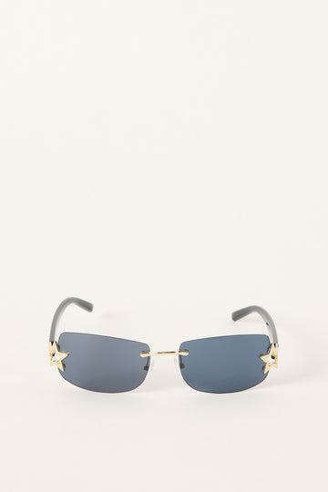 Angels Whisper Alexis Star Sunglasses Black
