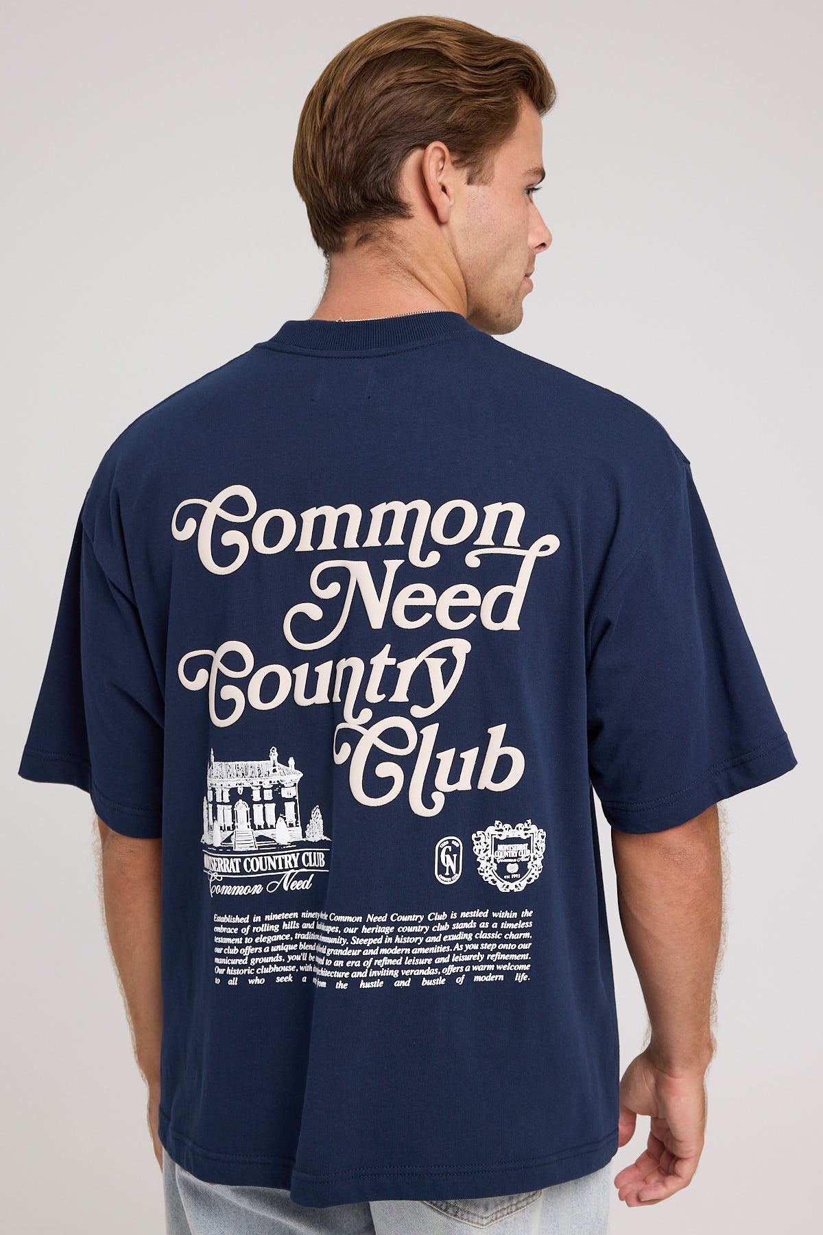 Common Need Country Club Easy Tee Navy